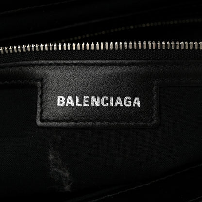 Balenciaga Smooth Calfskin Large Lindsay Shoulder Bag Black 6 of 10