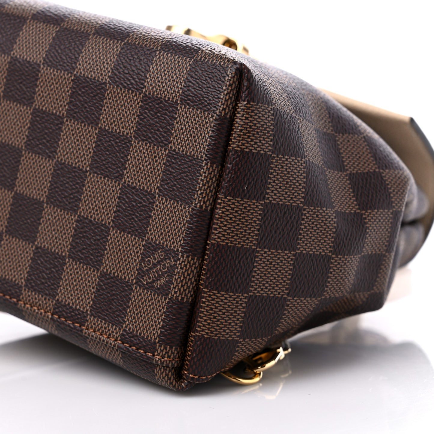 Damier Ebene Clapton Backpack Creme