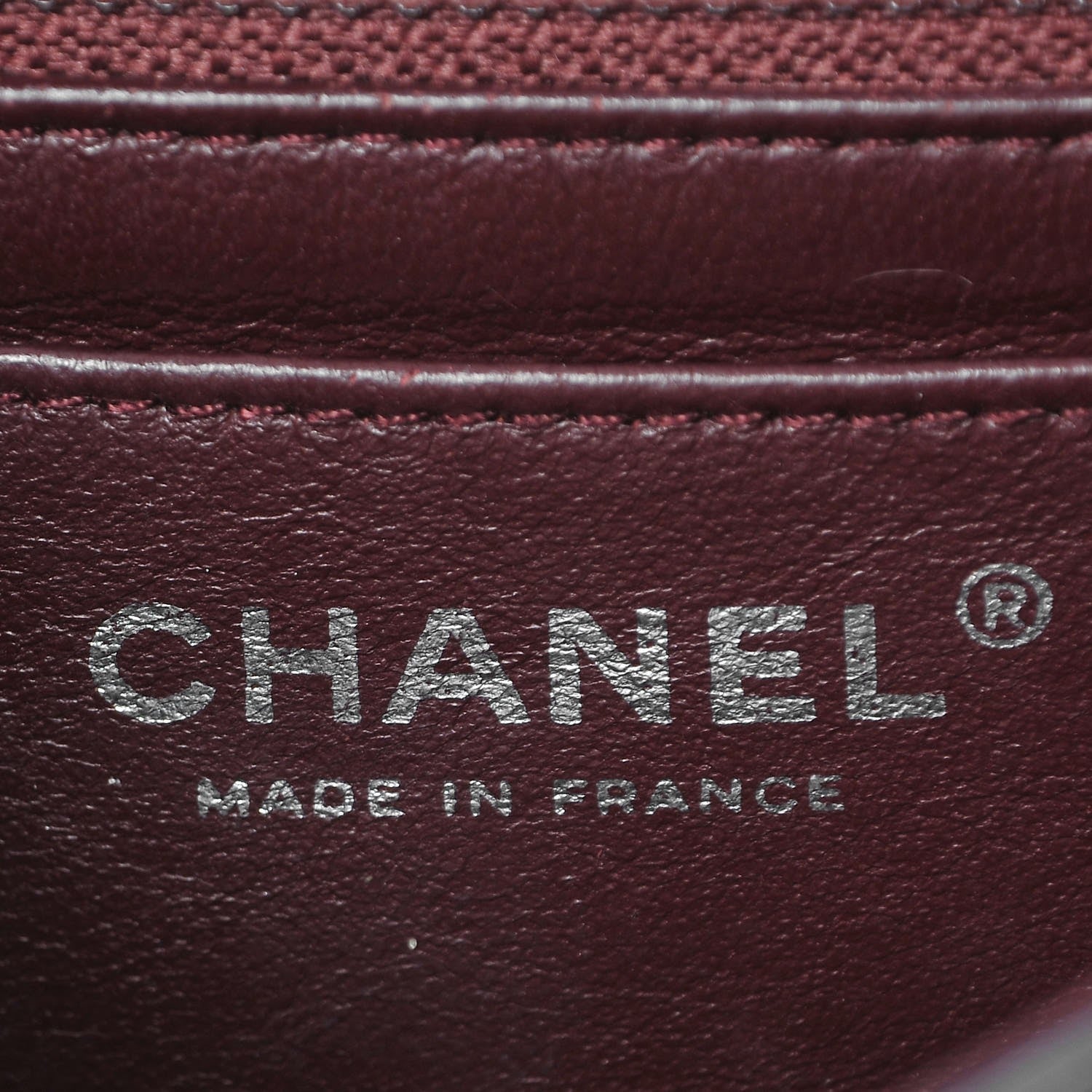 Chanel Lambskin Quilted Mini Square Flap Black 6 of 8