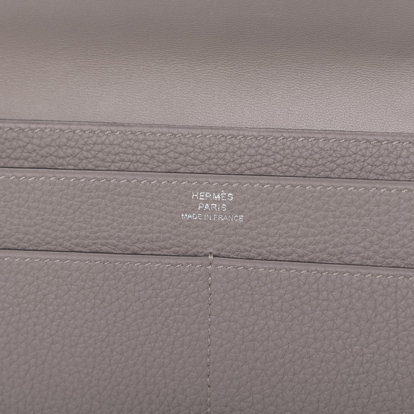 Togo Dogon Duo Wallet Gris Asphalte