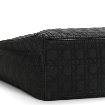 Christian Dior Nylon Cannage Large Lady Dior Black 9 of 10