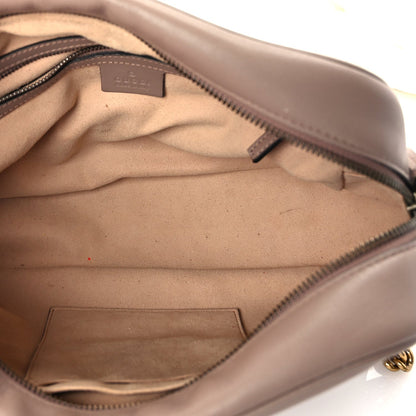 Gucci Calfskin Matelasse Medium GG Marmont Chain Shoulder Bag  Porcelain Rose 4 of 9