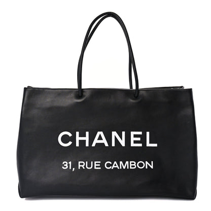 Chanel Calfskin Large Essential 31 Rue Cambon Tote Black 1 of 9