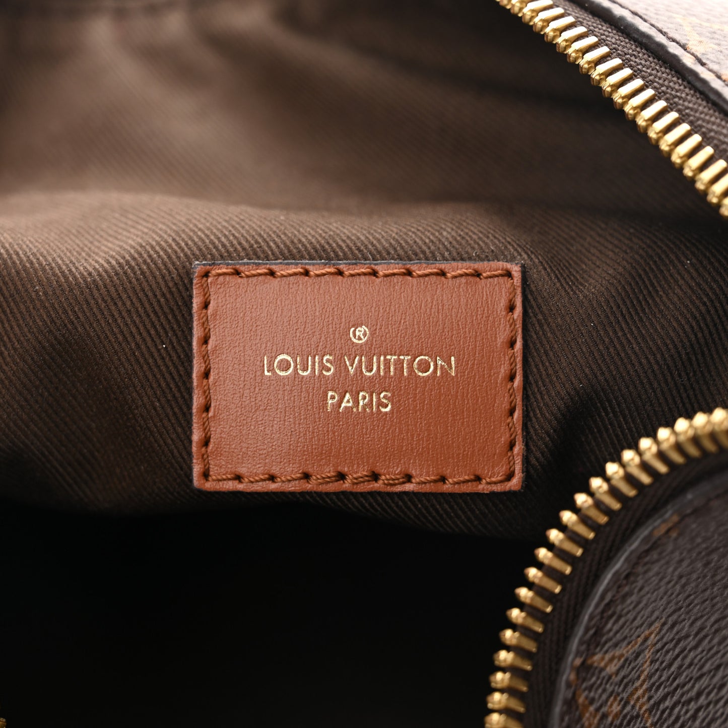 Reverse Monogram Loop Hobo