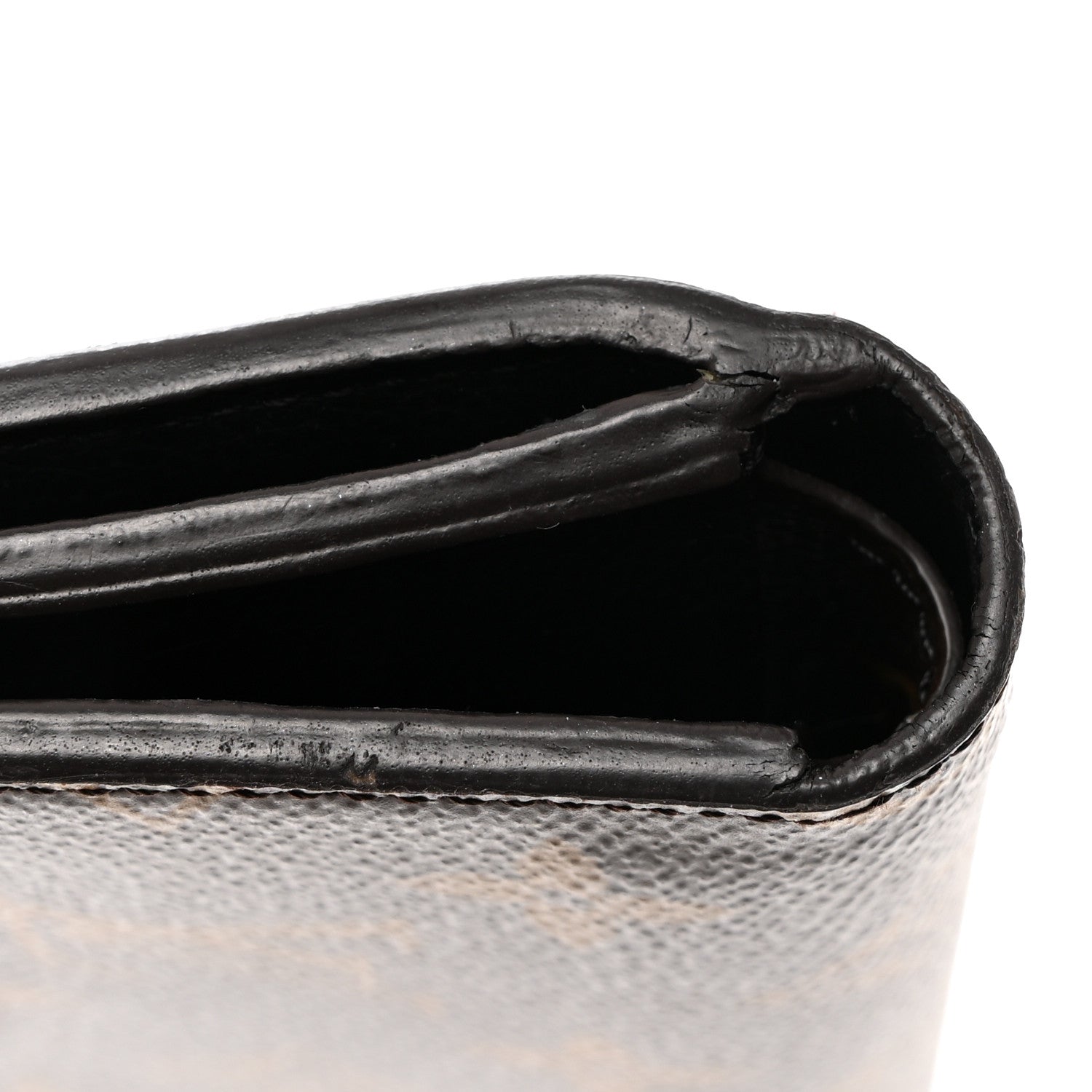 Louis Vuitton Monogram Pallas Compact Wallet Black 10 of 11