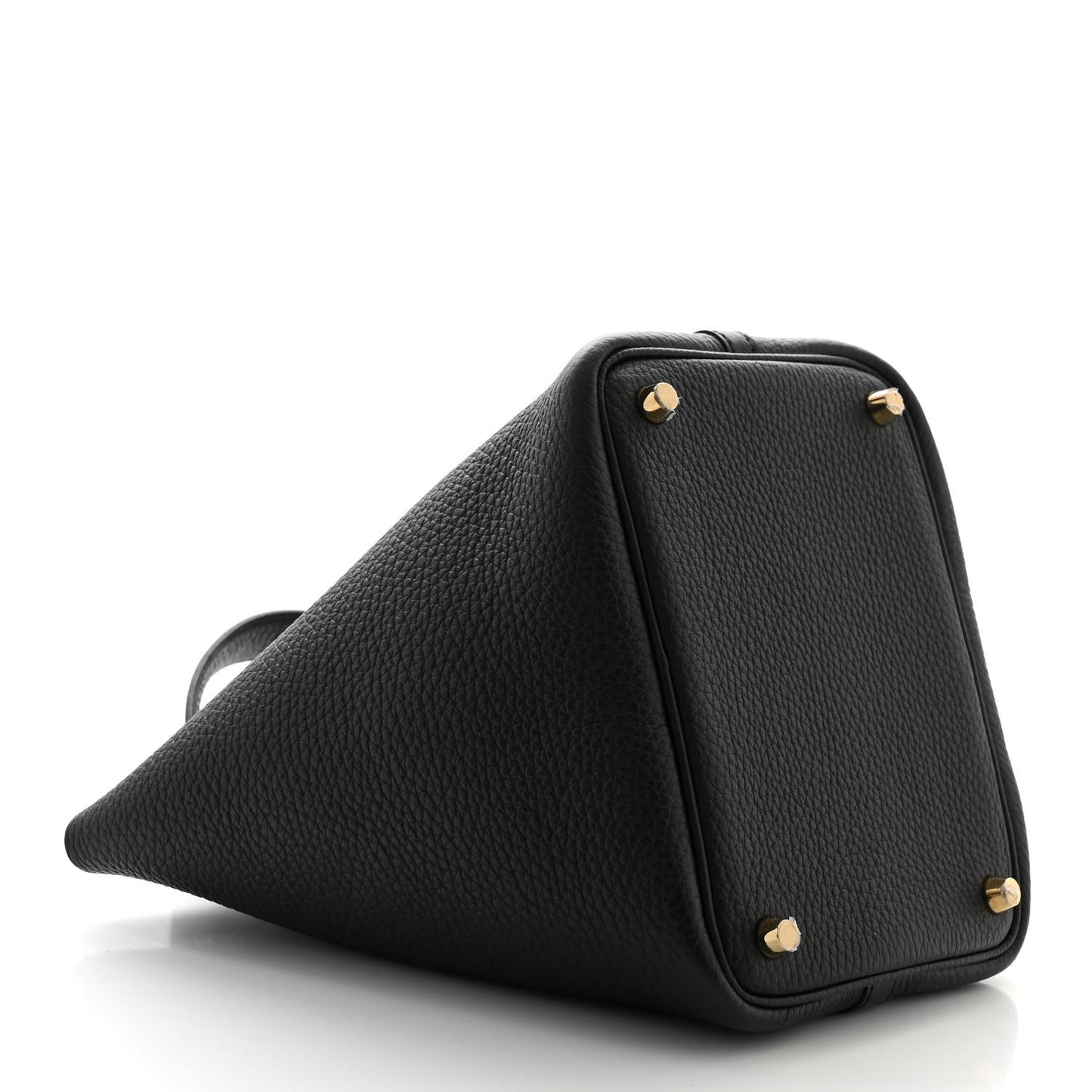 Taurillon Clemence Picotin Lock 18 PM Black