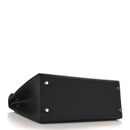 Hermes Epsom Kelly Sellier 28 Black 4 of 7