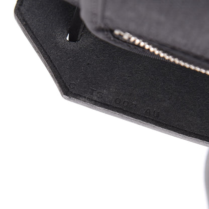 Hermes Military Toile Vache Hunter Herbag Zip PM 31 Black 8 of 8