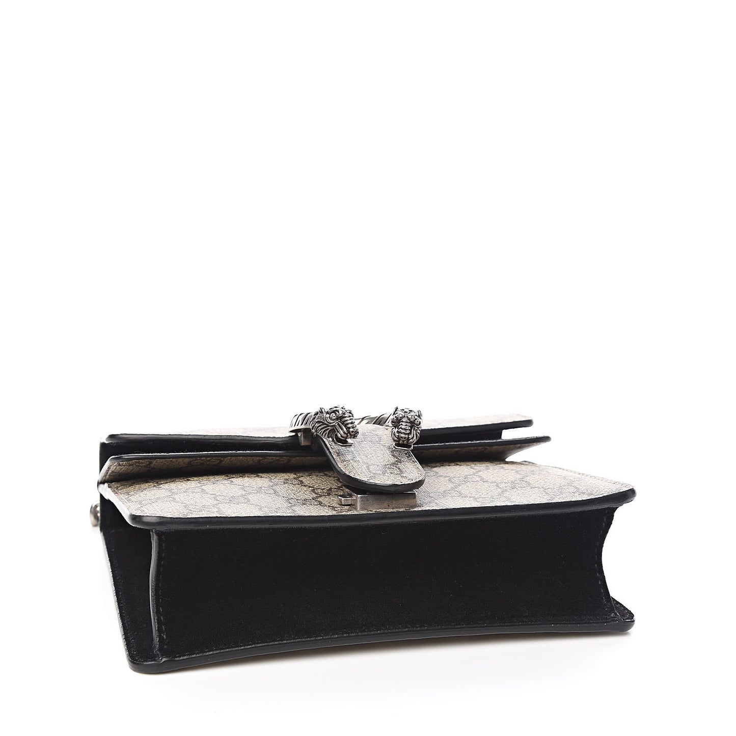 GG Supreme Monogram Mini Dionysus Shoulder Bag Black