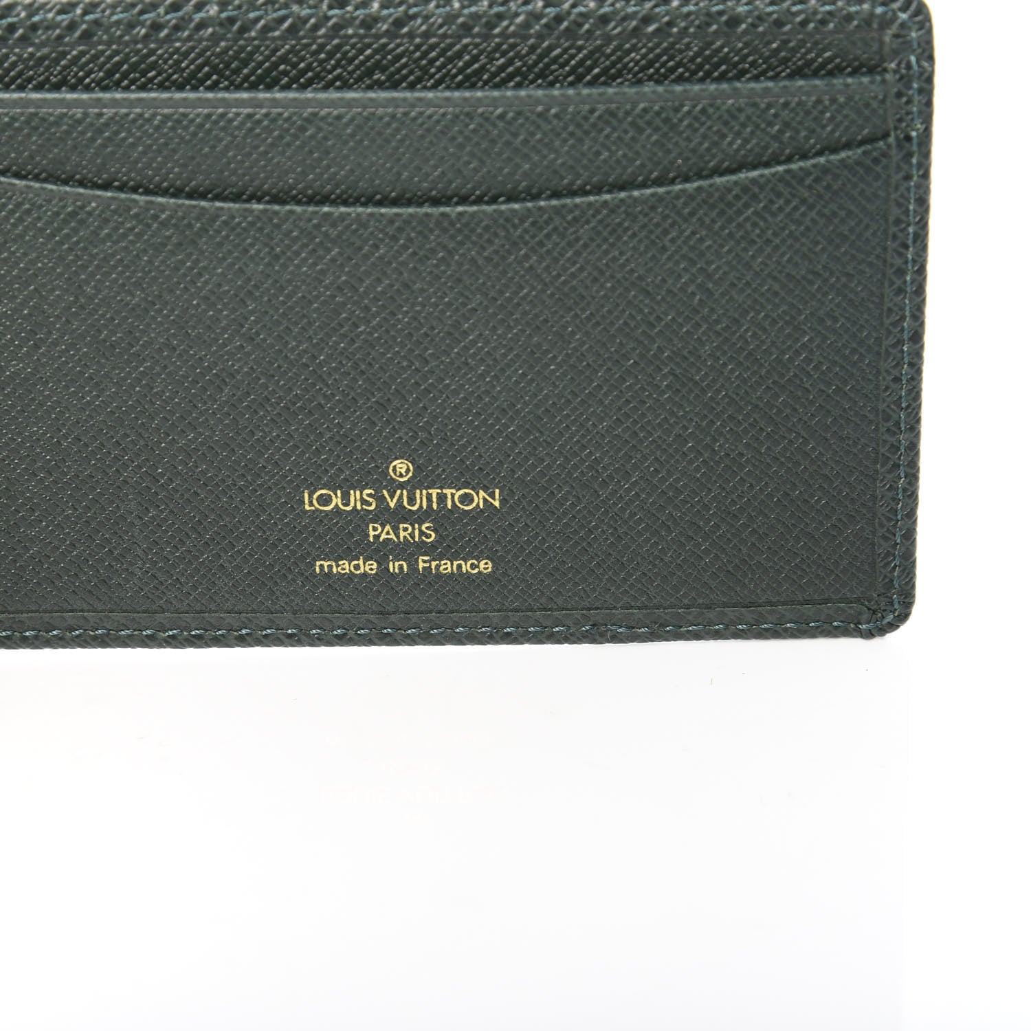 Louis Vuitton Taiga Double Card Holder Black 6 of 7