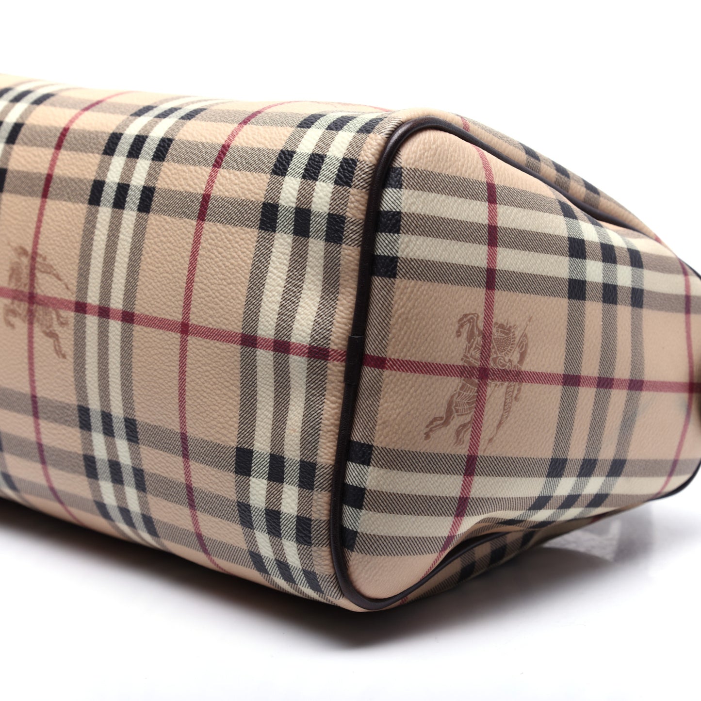 Haymarket Check Small Chester Bowling Bag Chocolate