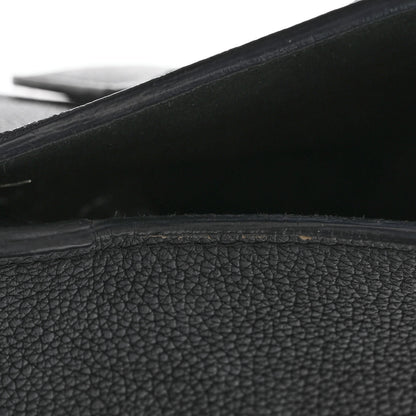 Louis Vuitton Calfskin Lockme Hobo Black 14 of 14