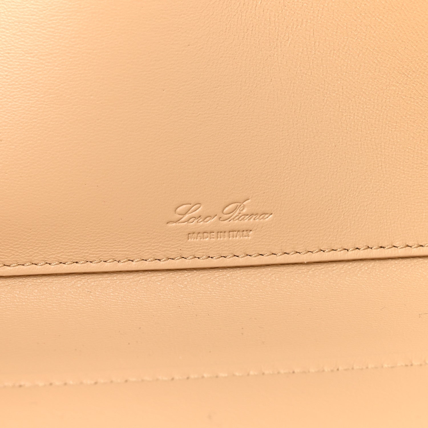 Loro Piana Calfskin Extra Softy Bag L33 Ancient Sandstone 6 of 9
