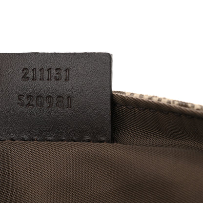 Gucci GG Plus Monogram Messenger Diaper Bag Dark Brown 7 of 10