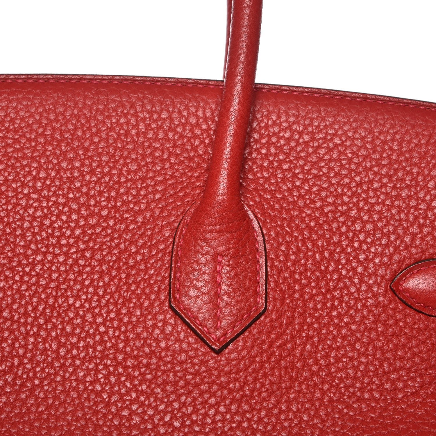 Hermes Togo Birkin 35 Rouge Casaque 25 of 29