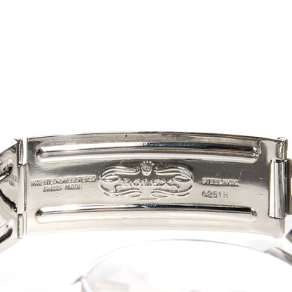 Rolex Stainless Steel 18K White Gold 36mm Oyster Perpetual Datejust Watch Silver 16014 5 of 7