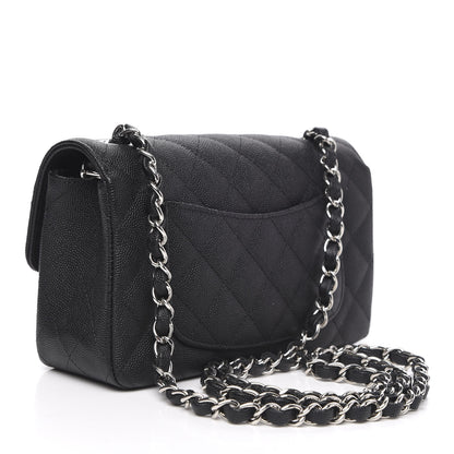 Chanel Caviar Quilted Mini Rectangular Flap Black 3 of 11
