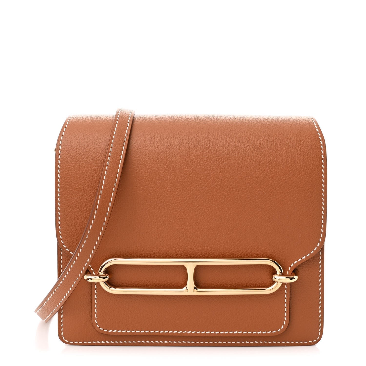 Hermes Evercolor Mini Sac Roulis Gold 1 of 7