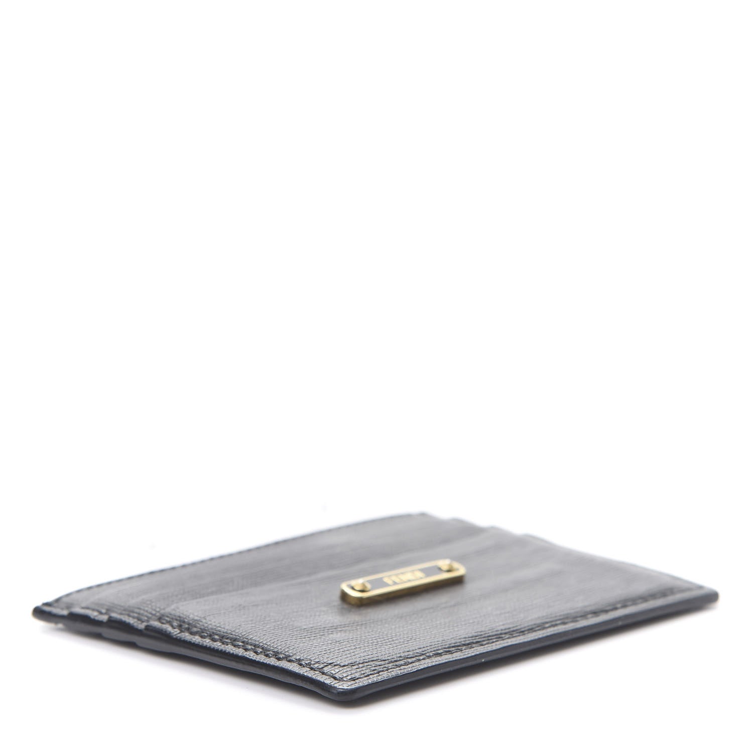 Fendi Vitello Elite Card Holder Black 4 of 7