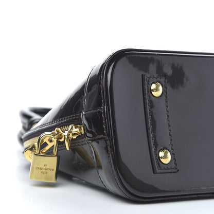 Louis Vuitton Vernis Alma BB Amarante 7 of 9
