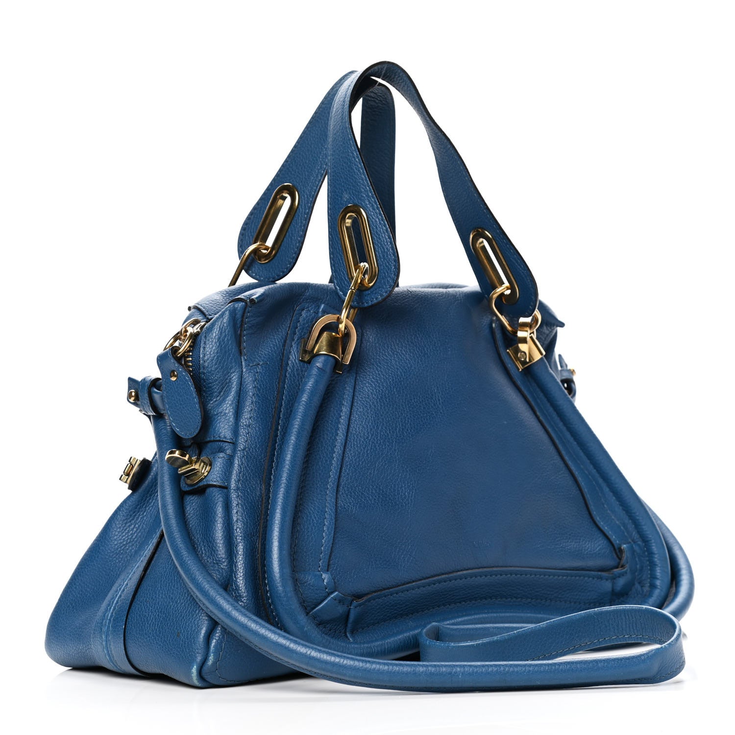 Chloe Calfskin Medium Paraty Factory Bleu 2 of 4