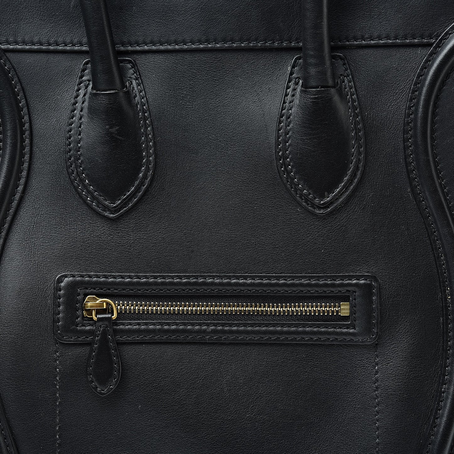 Smooth Calfskin Mni Luggage Black