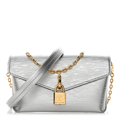 Louis Vuitton Epi Padlock On Strap Silver 1 of 7