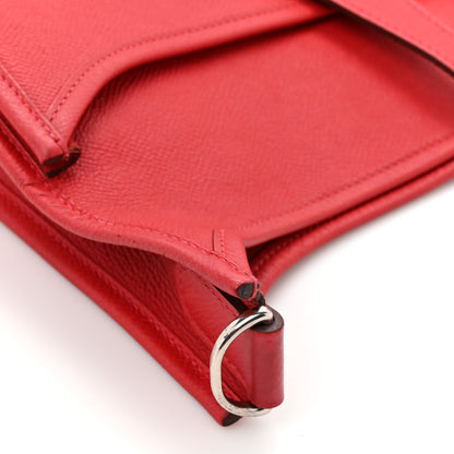Hermes Epsom Evelyne III PM Rouge Casaque 12 of 13
