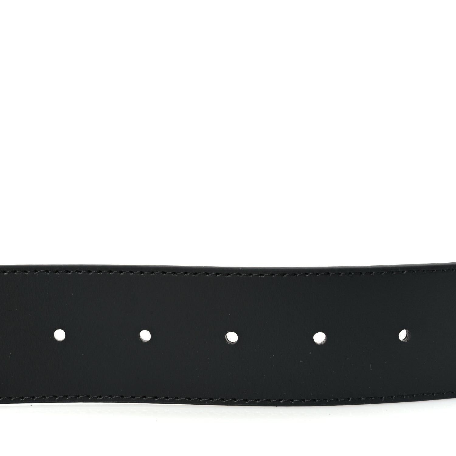 Louis Vuitton Calfskin Monogram 40mm LV Initiales Reversible Belt 95 38 Black 4 of 5