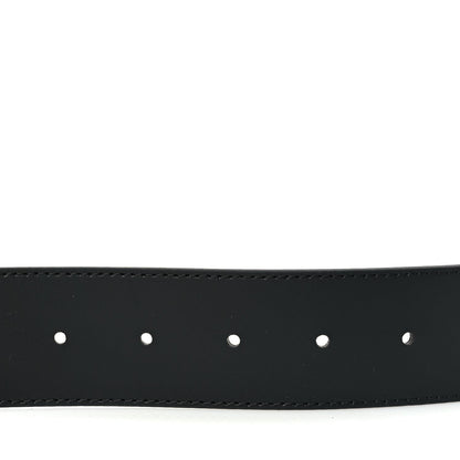 Louis Vuitton Calfskin Monogram 40mm LV Initiales Reversible Belt 95 38 Black 4 of 5