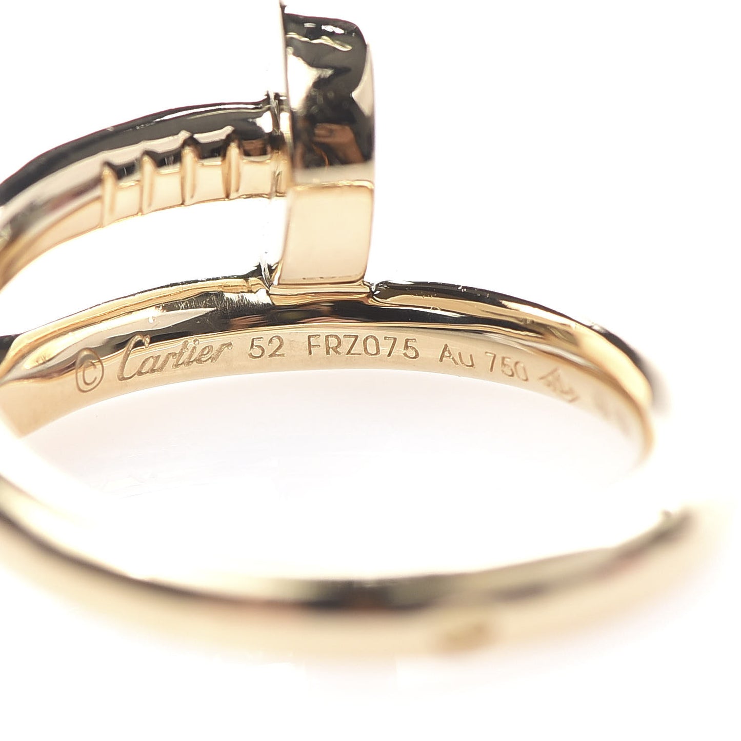 18K Yellow Gold Juste Un Clou Ring 52 6