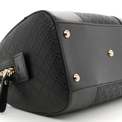 Gucci Hilary Lux Bright Diamante Top Handle Bag Black 9 of 13