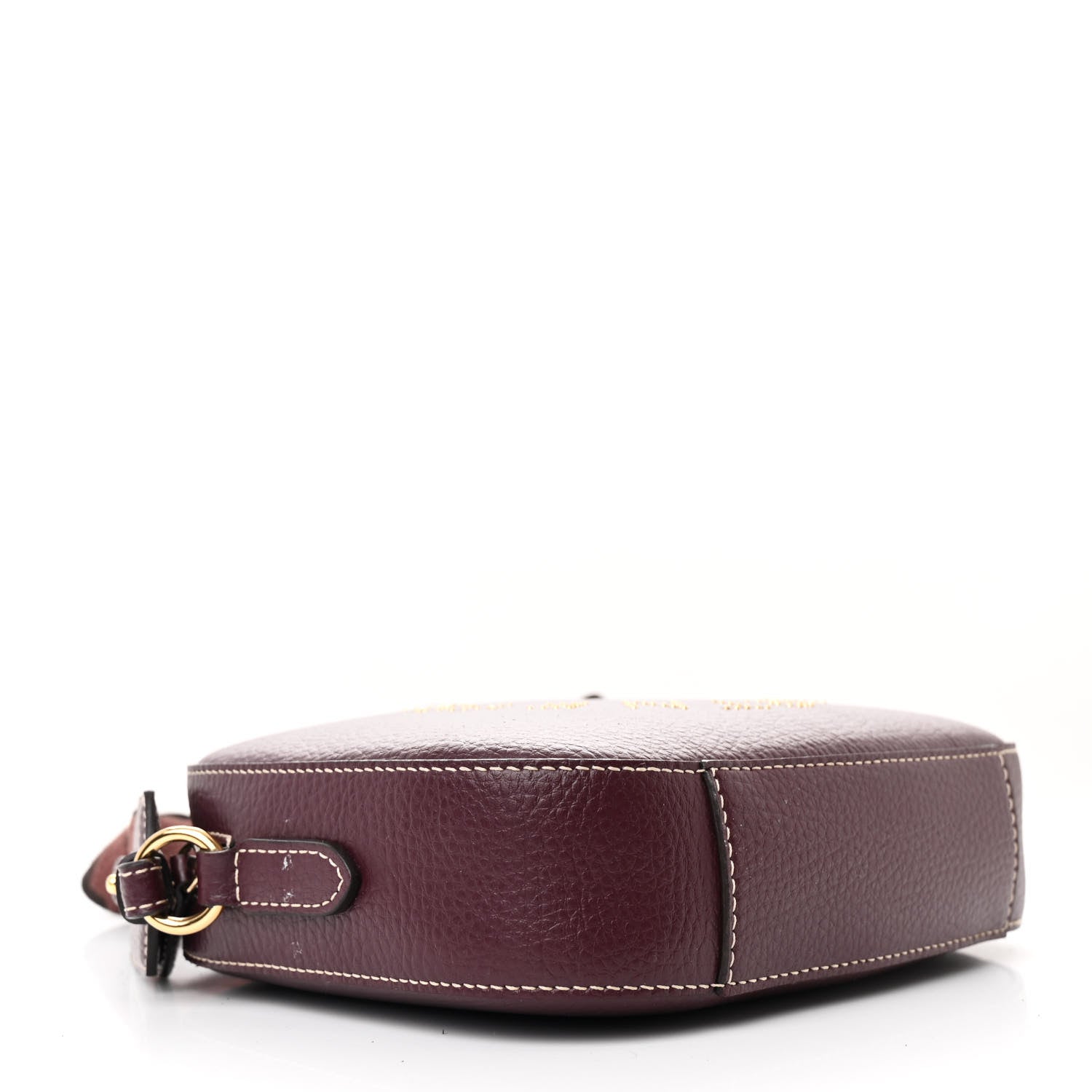 Stella McCartney Grainy Alter Mat Studded Logo Small Camera Bag Plum 4 of 12
