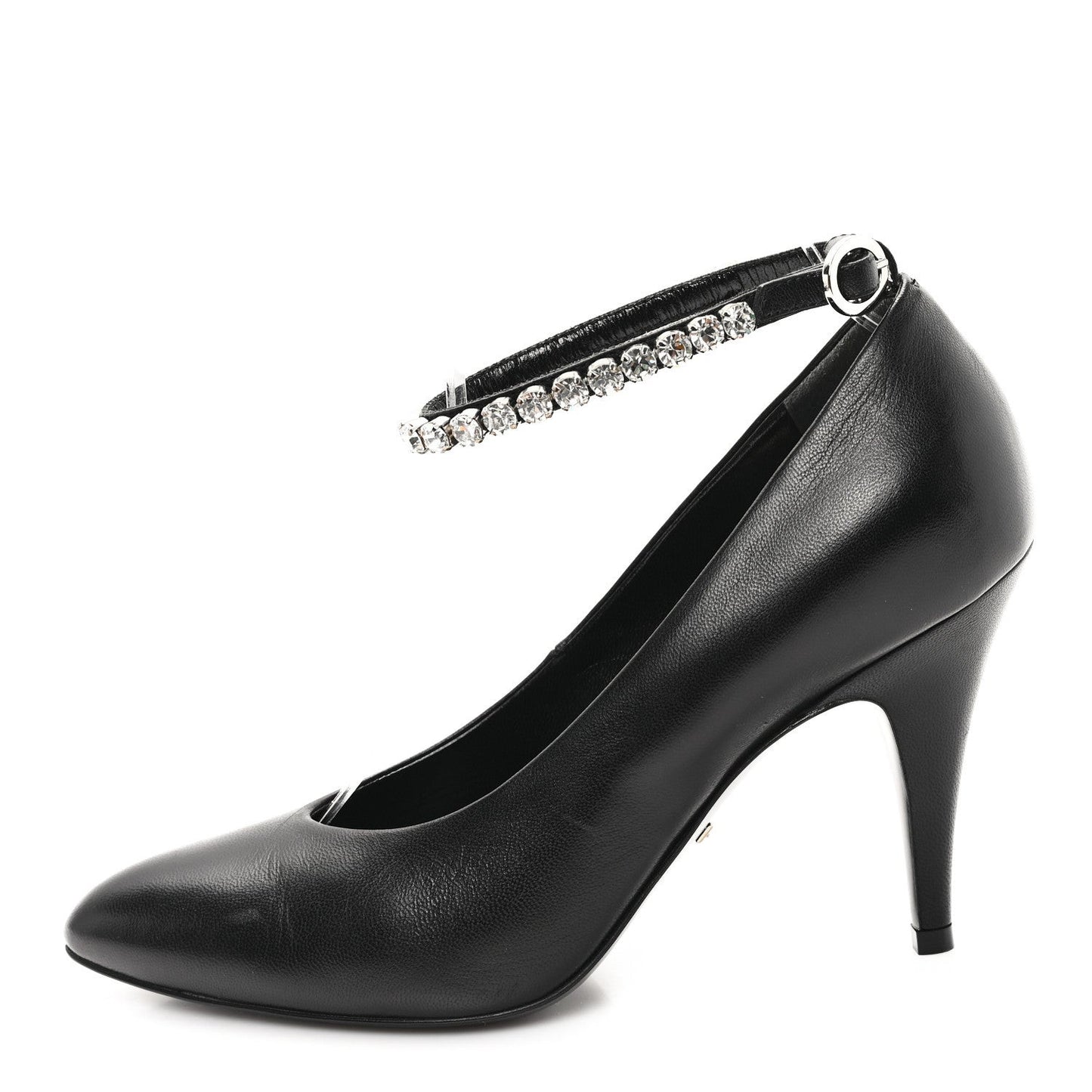 Malaga Kid Crystal Pumps 37 Black