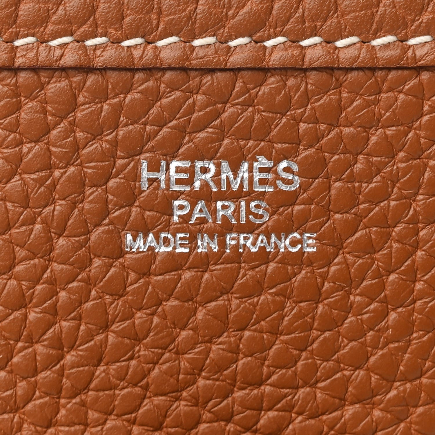 Hermes Taurillon Clemence Evelyne III PM Gold 6 of 14