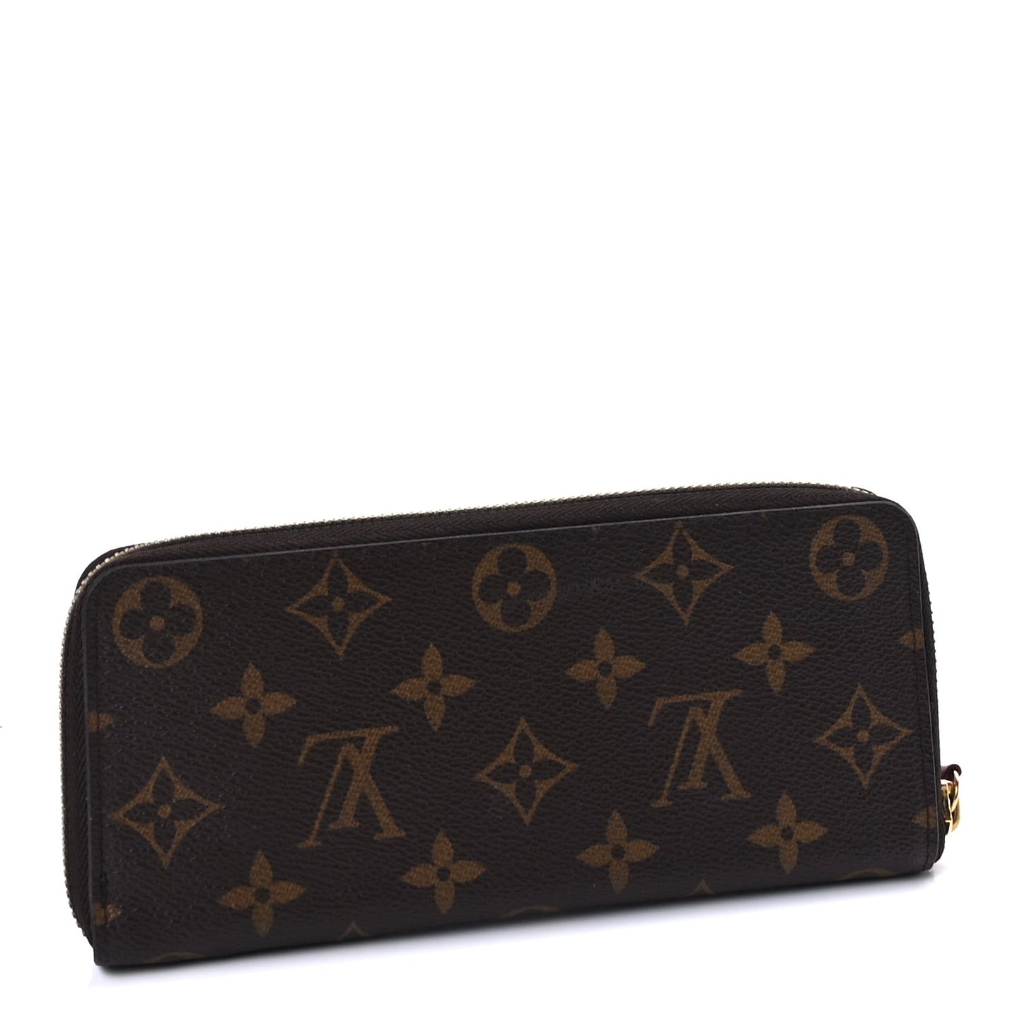 Monogram Clemence Wallet  Fuchsia