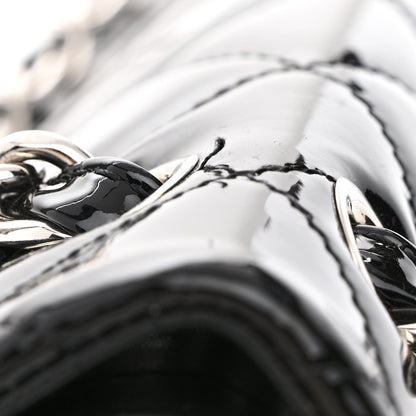 Chanel Patent Quilted Jumbo Double Flap Black 12 of 12