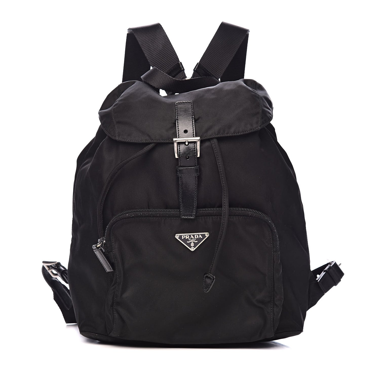 Nylon Vela Medium Backpack Black