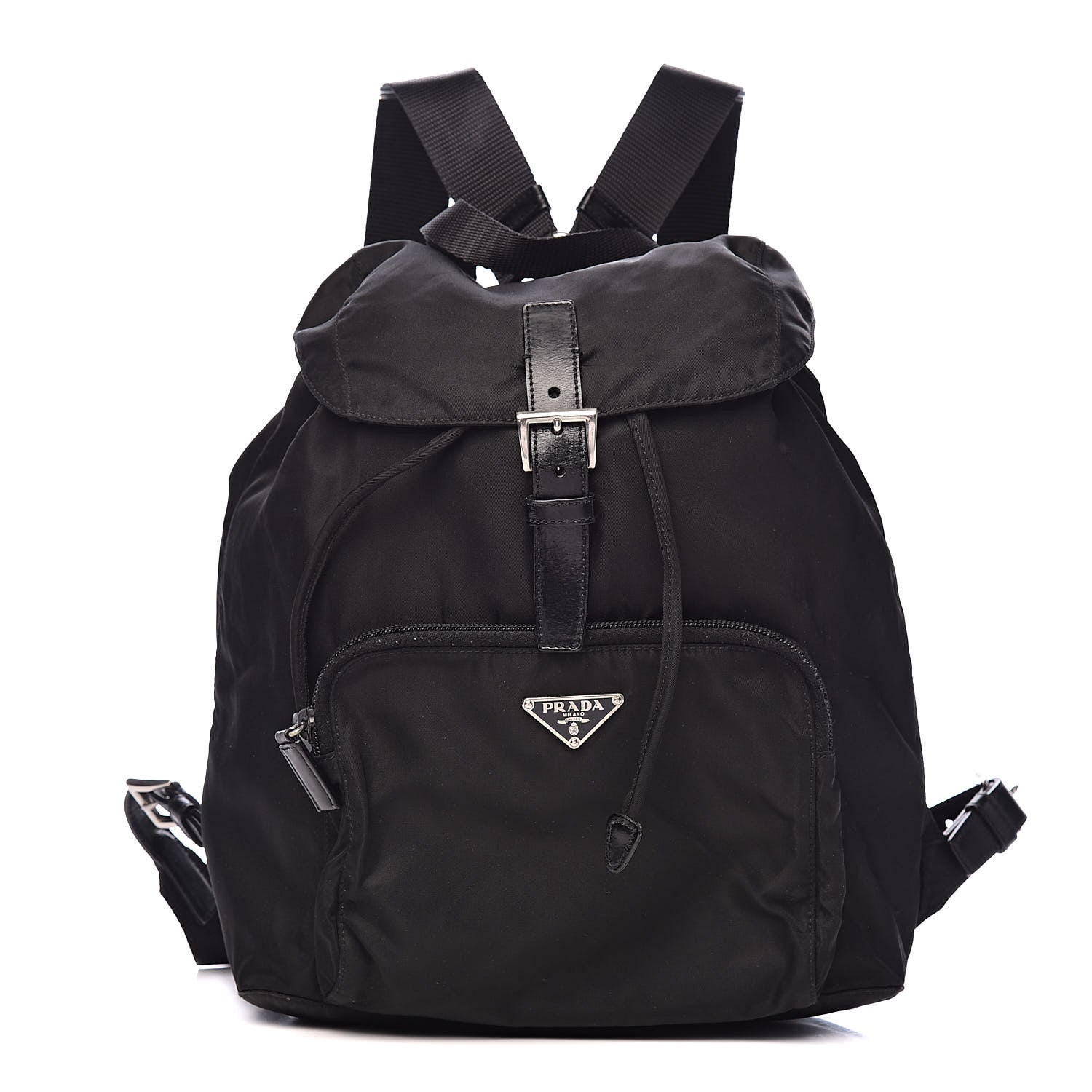 Prada Nylon Vela Medium Backpack Black 1 of 18