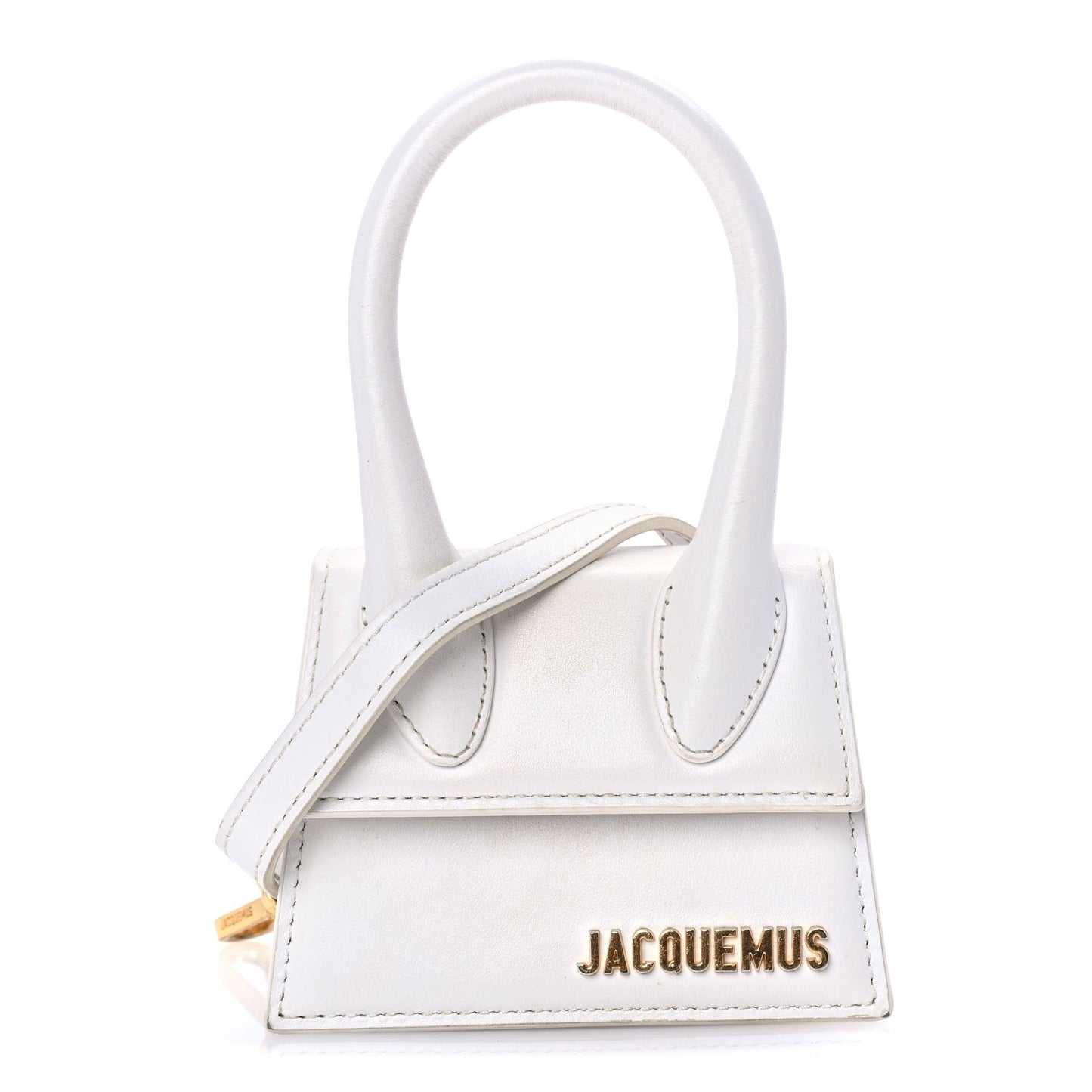 Smooth Calfskin Le Chiquito  White