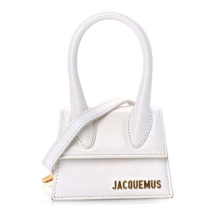 Jacquemus Smooth Calfskin Le Chiquito  White 6 of 8