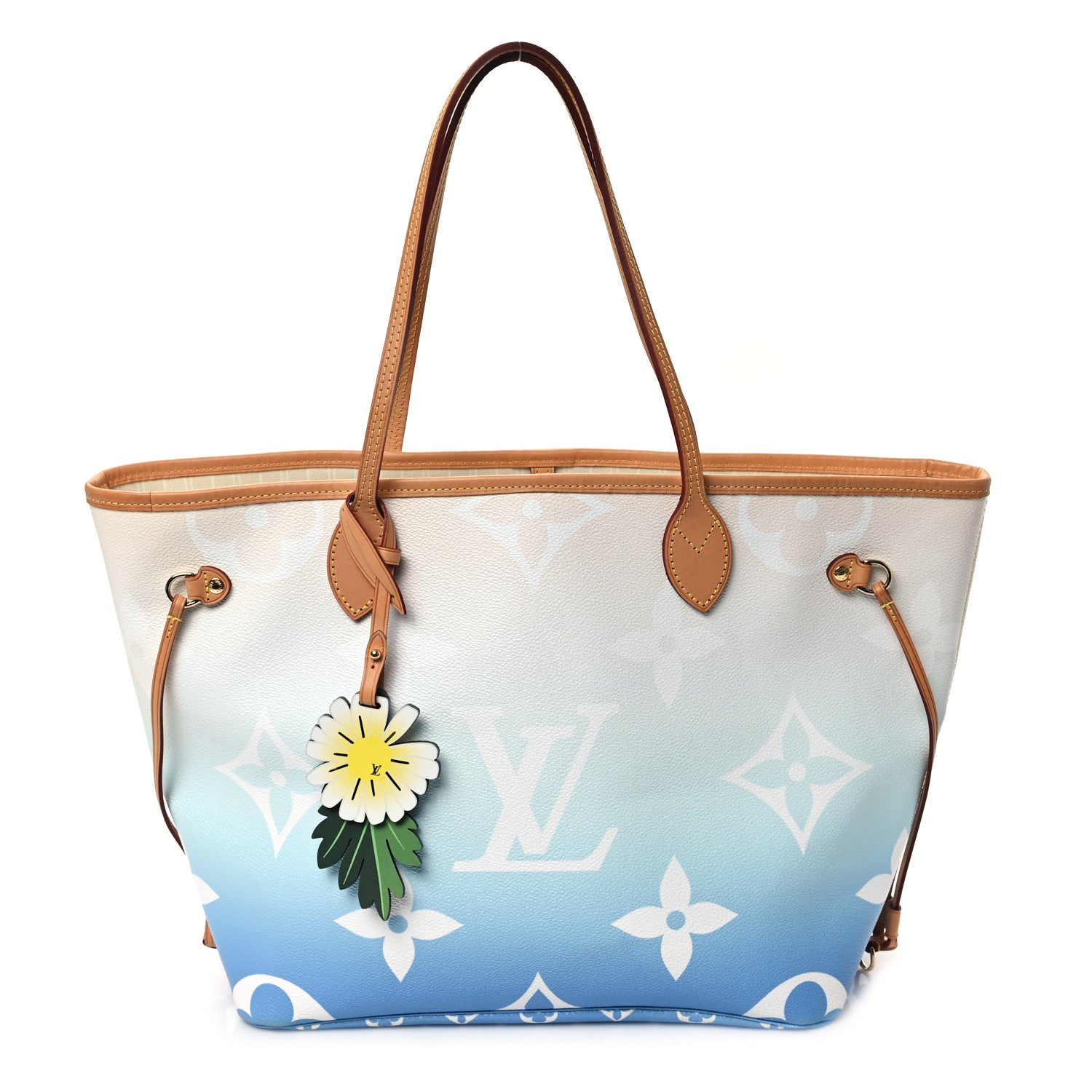 Louis Vuitton Monogram Giant By The Pool Neverfull MM Blue 1 of 10