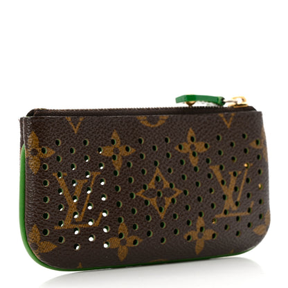 Louis Vuitton Monogram Perforated Key Pouch Green 3 of 6