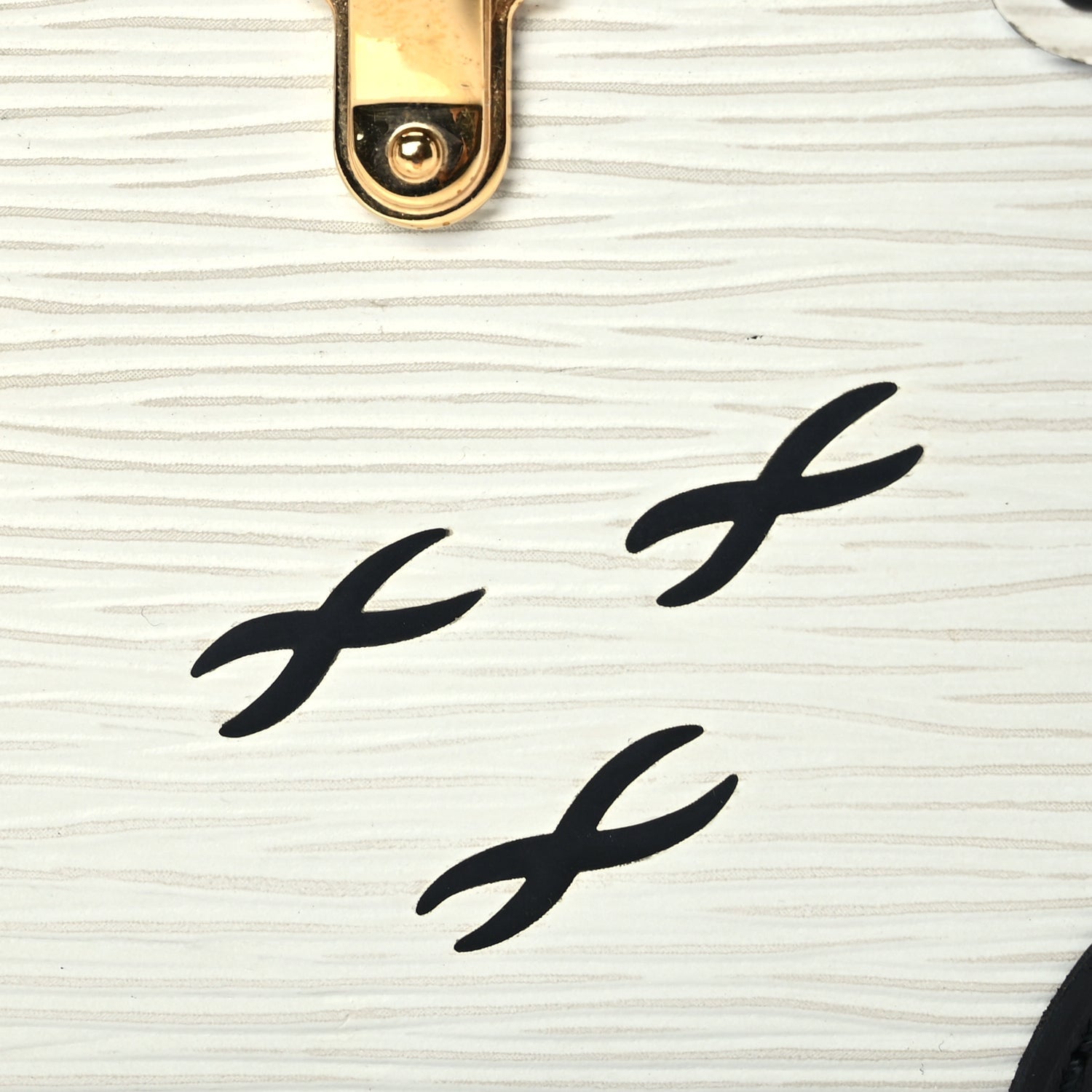 Louis Vuitton Epi Trunk Clutch White 6 of 9