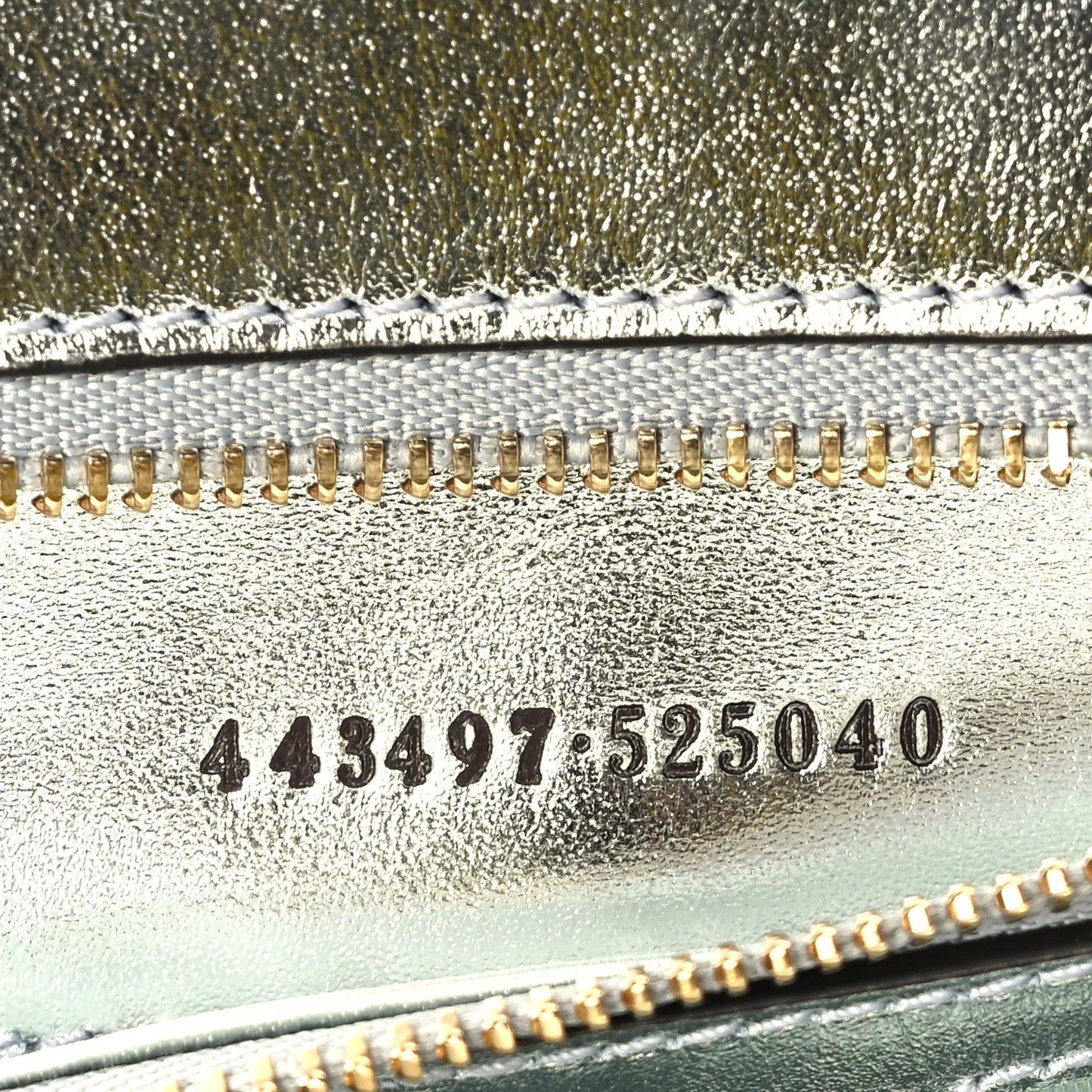Iridescent Nappa Chevron Matelasse Small GG Marmont Shoulder Bag Iridescent Salvy Green