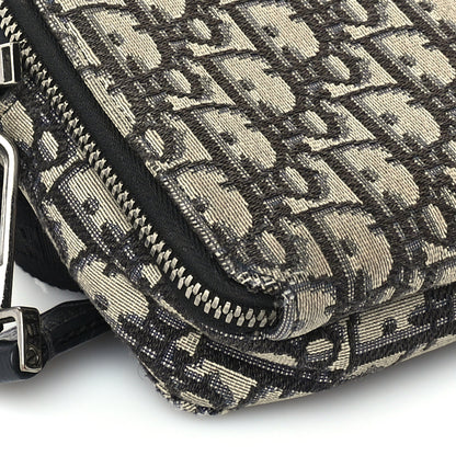 Christian Dior Oblique Canvas Crossbody Charcoal 7 of 8