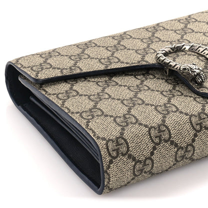 Gucci GG Supreme Monogram Mini Dionysus Chain Wallet Beige Taupe 7 of 8