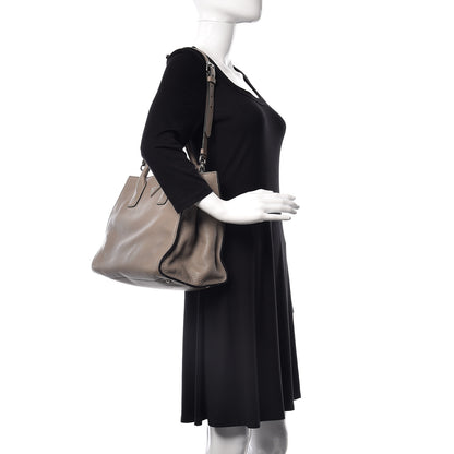 Prada Vitello Daino Shopping Tote Argilla 2 of 11