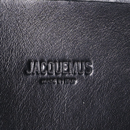 Jacquemus Raffia Calfskin The Bambola Ivory Black 5 of 7