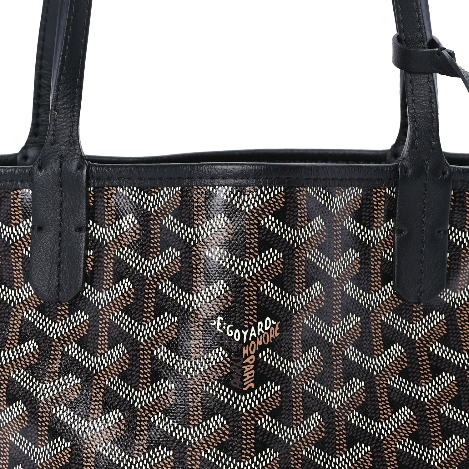Goyard ine Reversible Mini Anjou Black 7 of 7